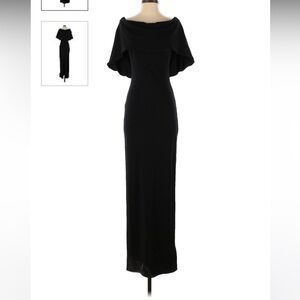 Nicole Miller Black Full Length Gown Women’s Size 10